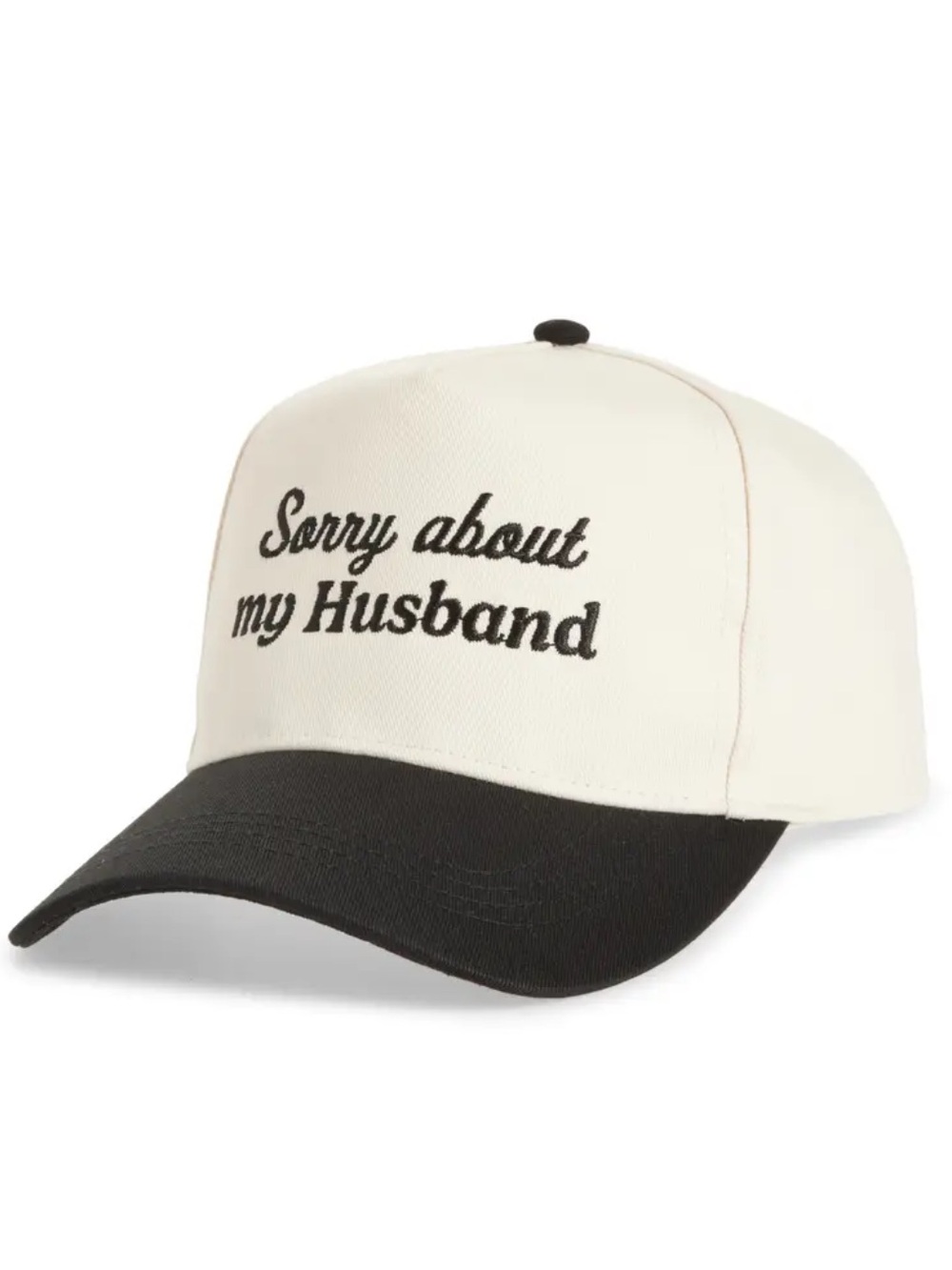 David and Young Sorry About My Husband Cotton Baseball Cap